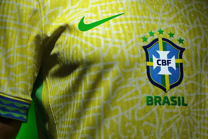 La nueva camiseta de Nike para Brasil Foto: Nike