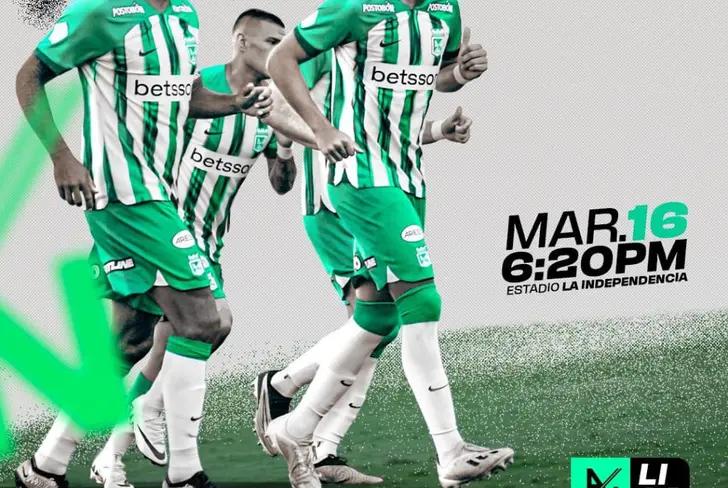 La reacción de Dorlan Pabón al último post de Atlético Nacional - Foto: Captura de Instagram