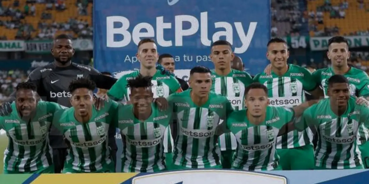 El XI de Atlético Nacional en su último juego ante Jaguares de Córdoba 