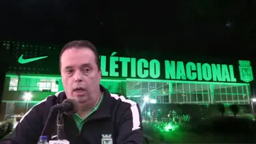 Mauricio Navarro dejaría de ser presidente de Atlético Nacional Foto: El Colombiano y Atlético Nacional 