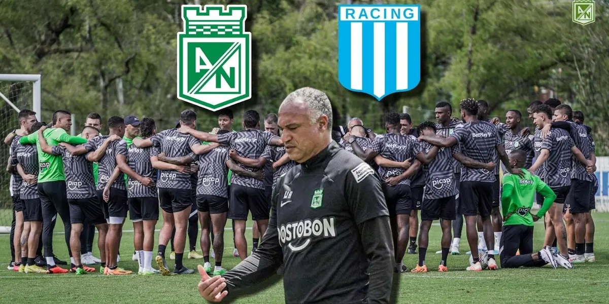 A pesar de ser un jugador que aman en Racing y en Atlético Nacional no podrá ver el partido en el Atanasio 