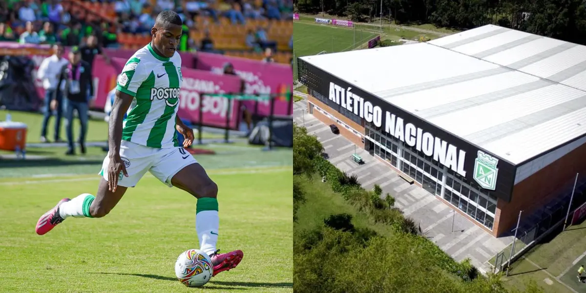 Andrés Felipe Román recibe una sorpresiva de Atlético Nacional.