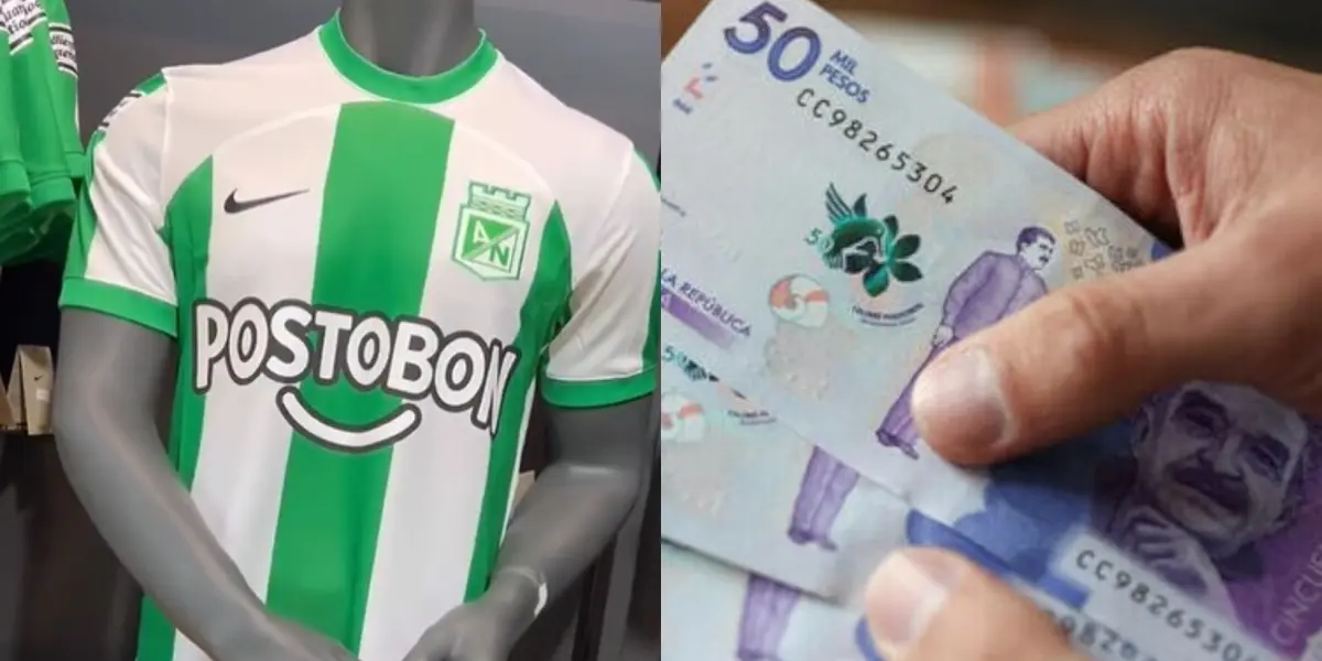 Atlético Nacional anunció el nuevo precio de la camiseta del equipo y los hinchas reaccionaron sobre esa información.