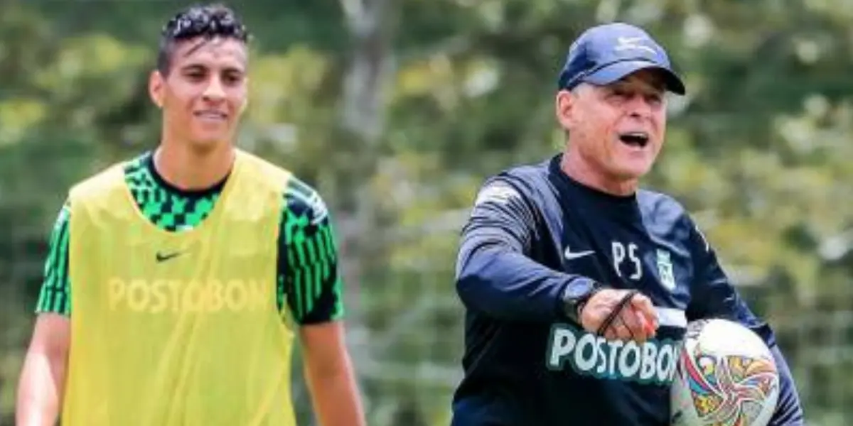 Atlético Nacional comandado por su director técnico habría tomado una decisión con este joven.