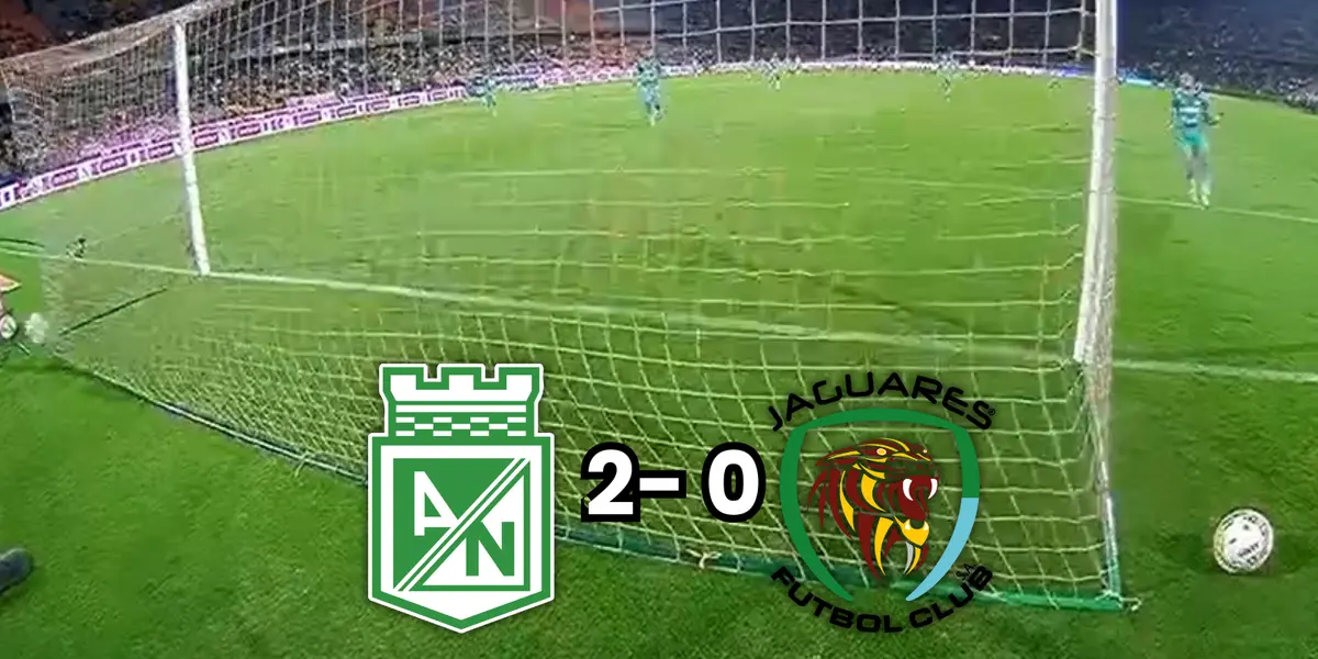 Atlético Nacional encontró el segundo tanto ante Jaguares de Córdoba y la tranquilidad ante su gente