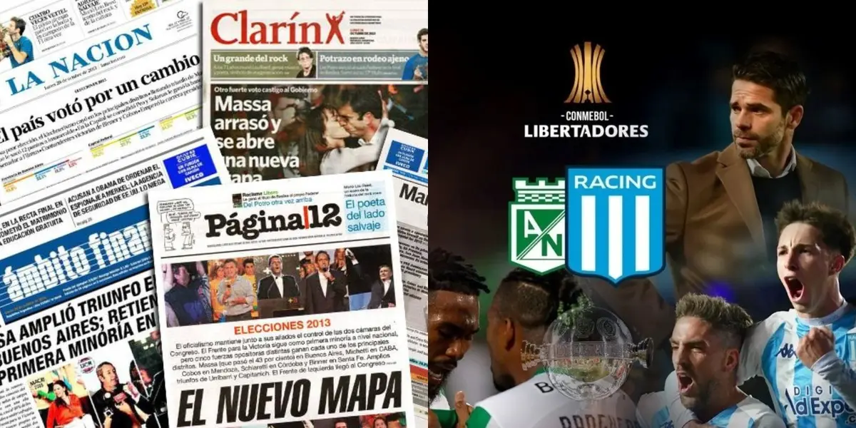 Atlético Nacional jugará contra Racing de Argentina en la Copa Libertadores de América 2023.