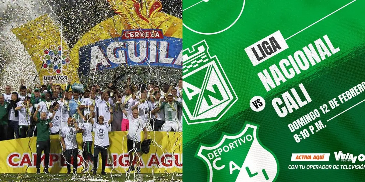 Atlético Nacional se medirá contra el Deportivo Cali y Win Sports desempolvó un recuerdo que no le cayó bien a los hinchas del cuadro Azucarero.