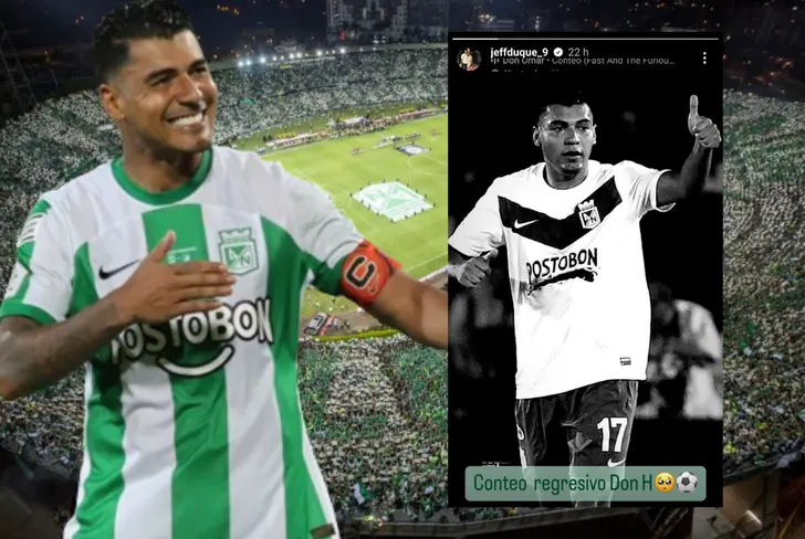 El mensaje de Jefferson Duque en sus redes sociales: Foto: Captura de Instagram @jeffduque_9 y Futbolred