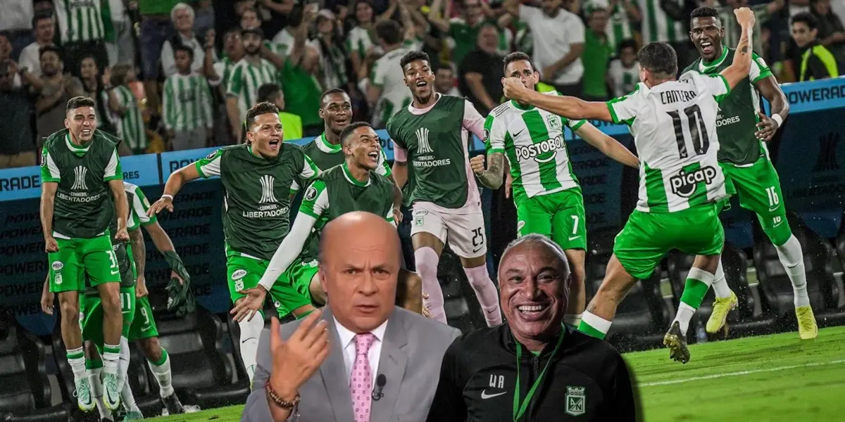 Carlos Antonio Vélez disfruta cuando le va mal a Atlético Nacional pero quedó con los crespos hechos 