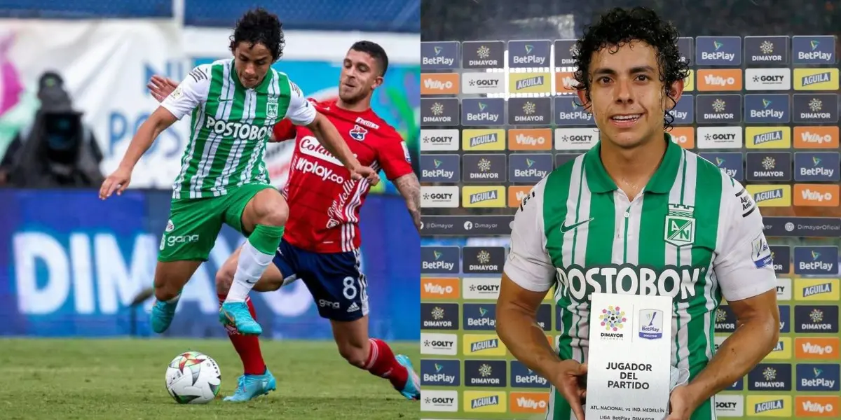 Daniel Mantilla ex jugador de Atlético Nacional habló sobre su salida del cuadro Verdolaga.