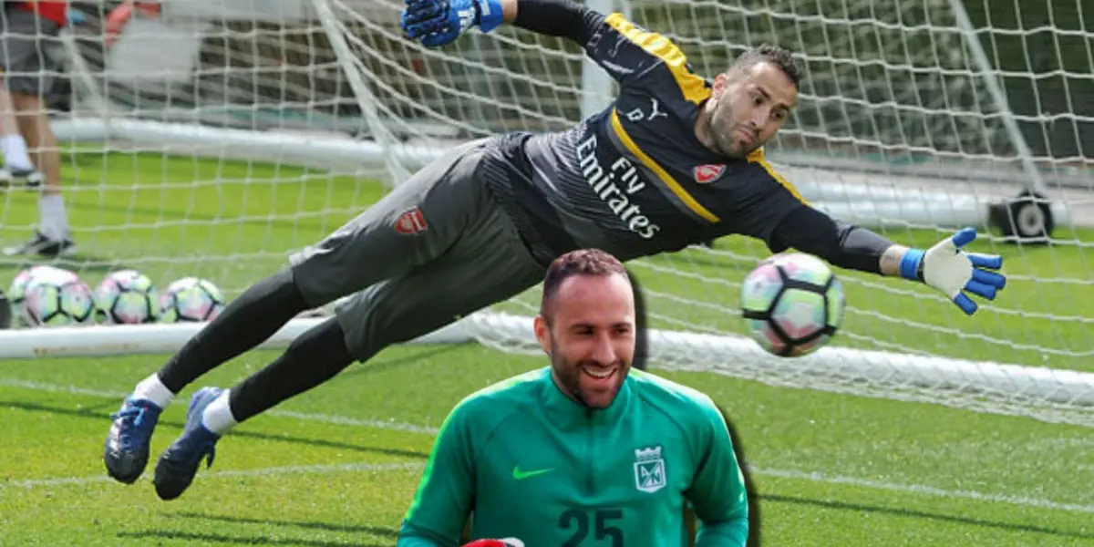 David Ospina Tomado de Escuela de Futbol en Medellín 