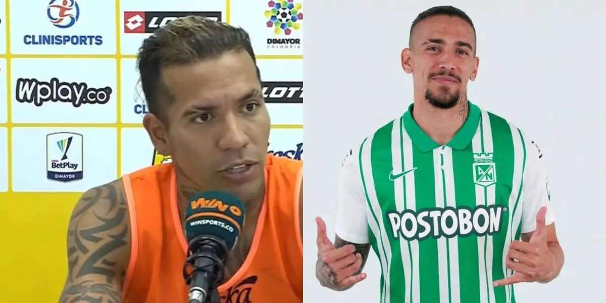 Dayro Moreno le lanzó un guiño a Atlético Nacional.