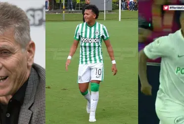 El entrenador aseguró que Jarlan Barrera estaría cerca de volver a jugar con Atlético Nacional 