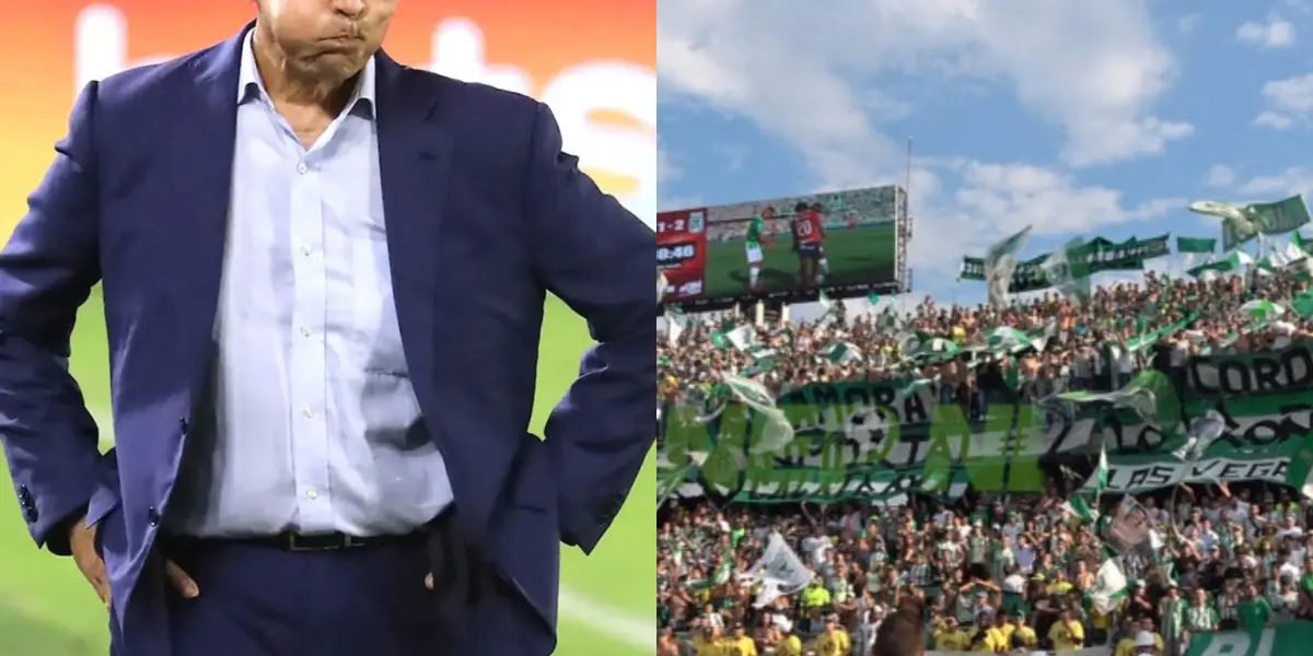 El estratega histórico afirma que tuvo un leve encontrón con la barra principal de Atlético Nacional