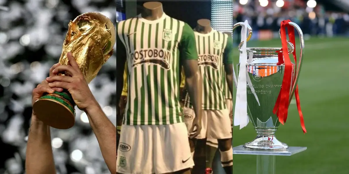 El jugador es una leyenda internacional, lo ganó todo y en su museo personal tiene la camiseta de Atlético Nacional.