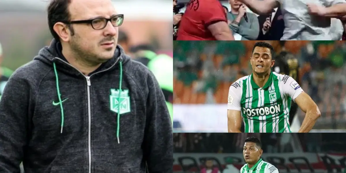 El manager deportivo de Atlético Nacional les dio una cachetada a los exjugadores considerados ídolos