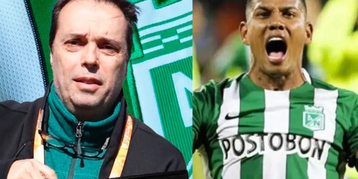 El mandamás de Atlético Nacional se refirió a la polémica con el volante de marca  