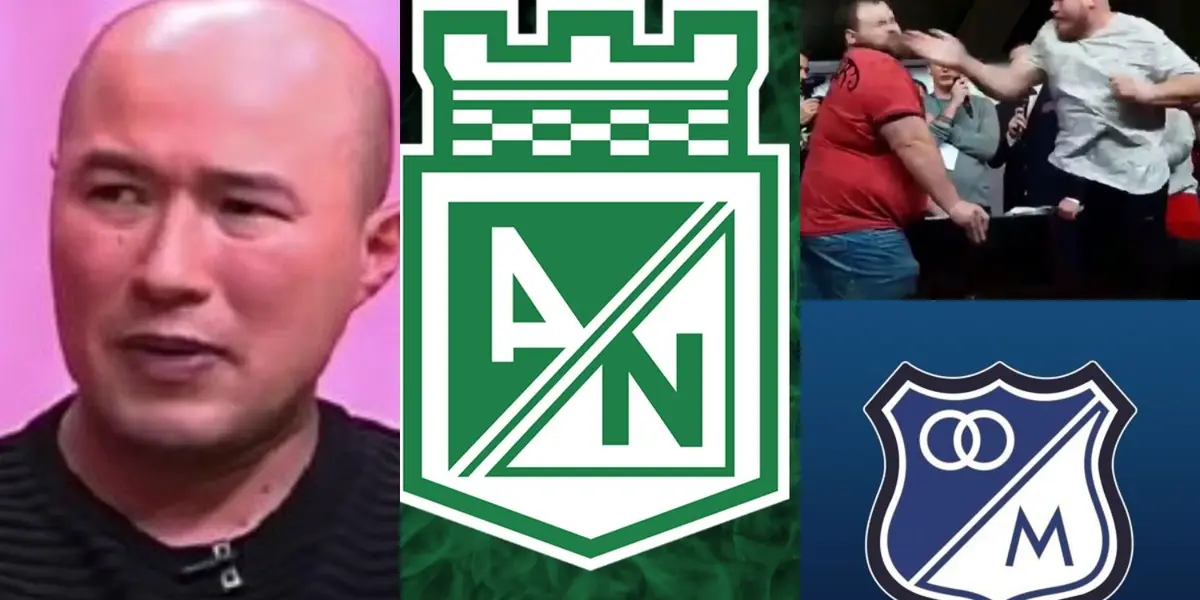 El periodista se rindió ante Atlético Nacional generando molestias en Millonarios 