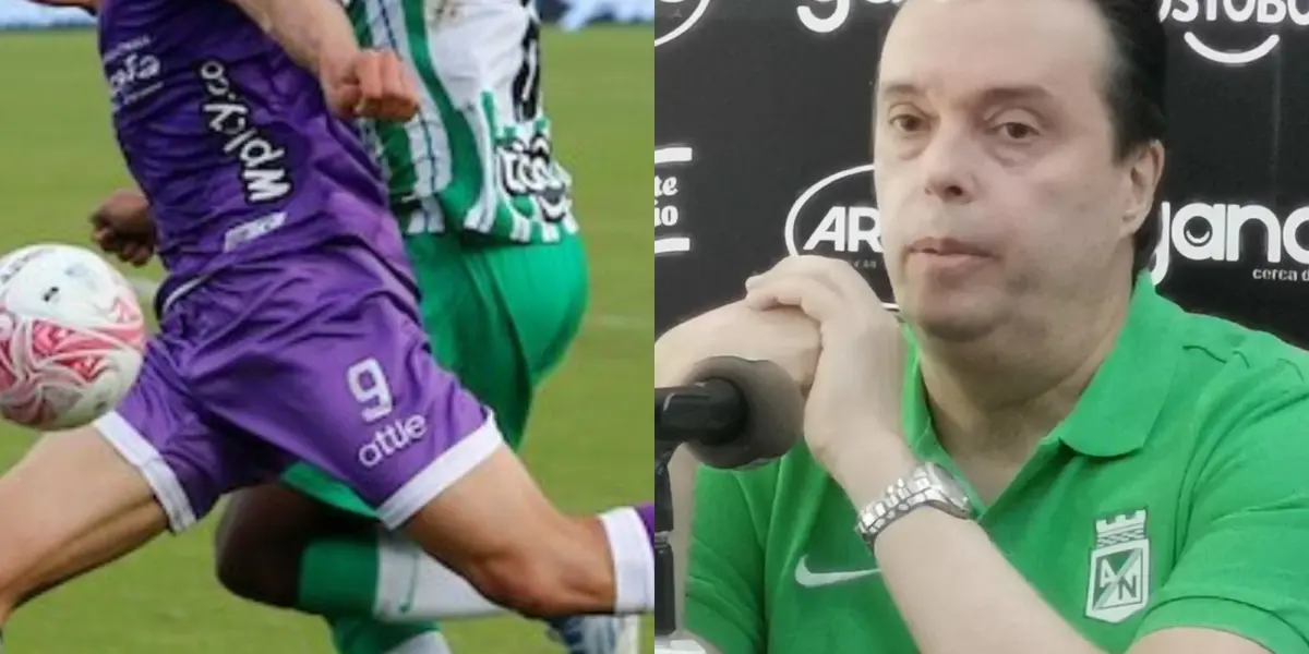 El presidente de Atlético Nacional quitó todo el humo que había alrededor de un delantero extranjero