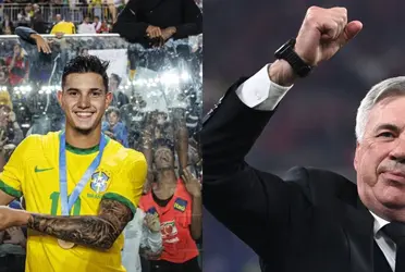 El sub-20 y talentoso brasilero estaría atento a la noticia sobre el nuevo entrenador de Brasil 