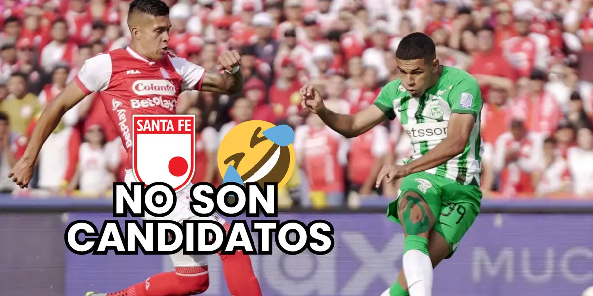 Emilio Aristizábal en una ocasión ofensiva de Atlético Nacional 