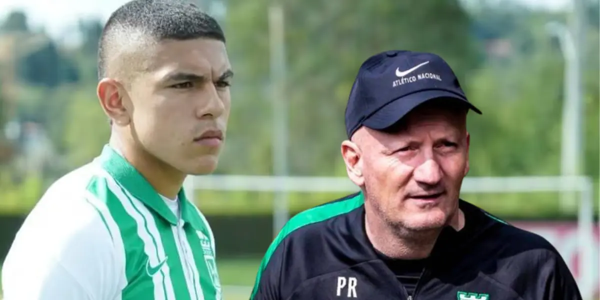 Emilio Aristizábal, la nueva joya de la cantera verdolaga junto a Pablo Repetto en Atlético Nacional