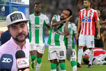 En Junior FC no saben lo que es un título internacional y una fugura de Barranquilla quiso burlarse de Atlético Nacional.