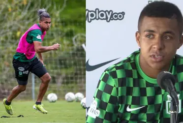 Este futbolista ya fue confirmado que seguiría en el equipo Atlético Nacional tras su paso en el Bucaramanga 