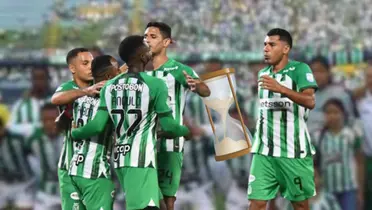 Jugadores de Atlético Nacional en esta temporada 2024  Foto: Futbolred y El Colombiano