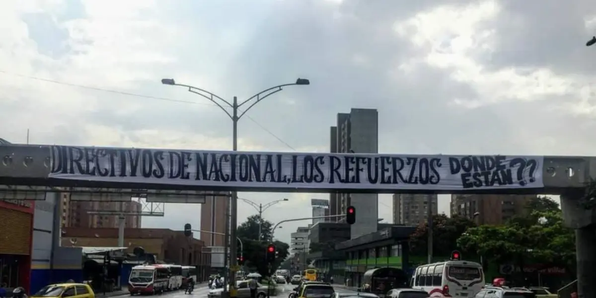 La afición de Nacional no está conforme con los jugadores que hasta ahora han llegado