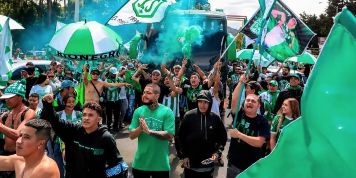 La hinchada ‘Verdolaga’ se tomó las calles de la capital de la república y esto fue lo que hizo.