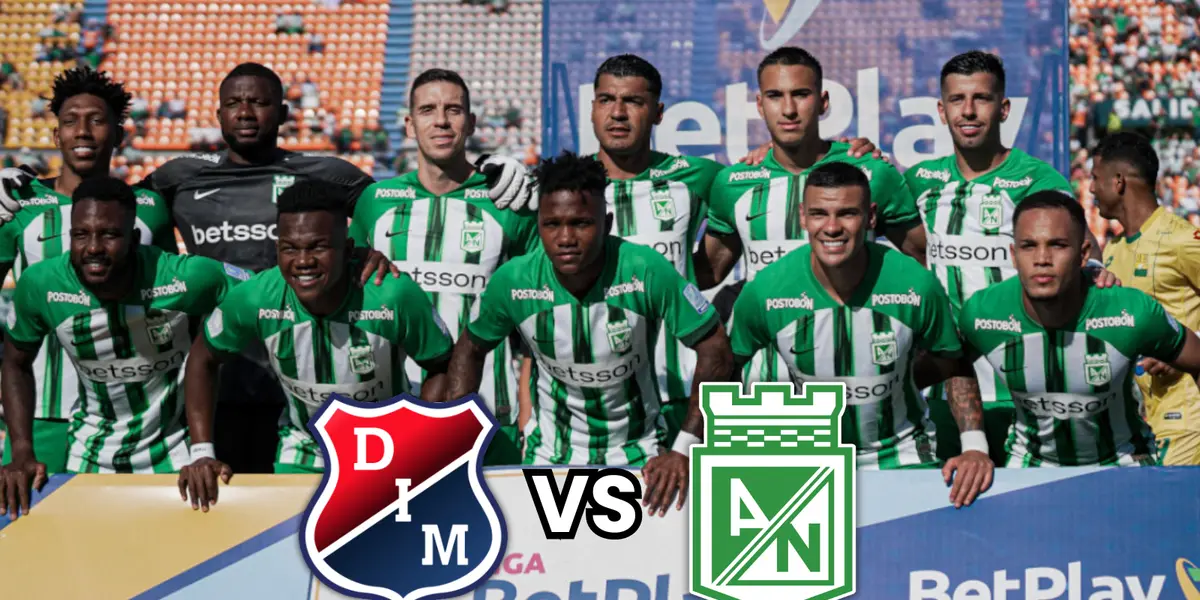 La plantilla de Atlético Nacional en la presente temporada Foto: Atlético Nacional y Escudoteca PN