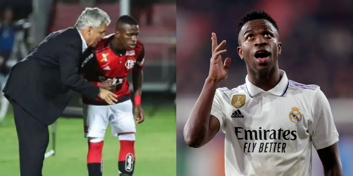 Lo descubrió y lo potenció en el Flamenco, el pasado de Vinicius Jr 