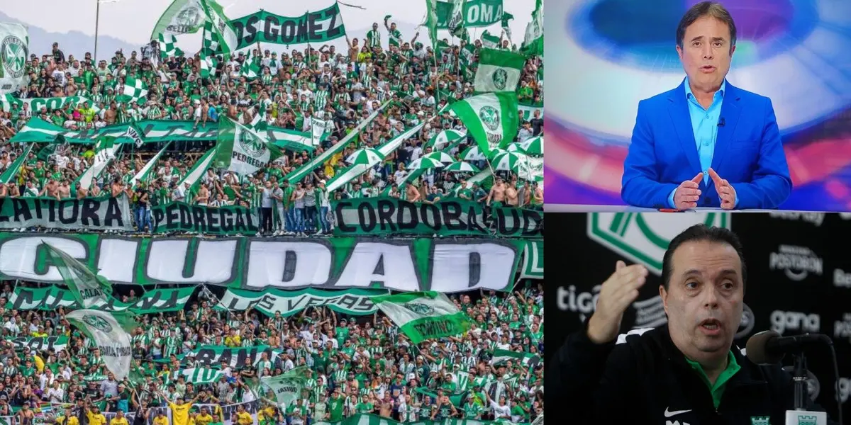 Los hinchas no tardaron en reaccionar ante la obvia publicidad pagada de César Augusto Londoño