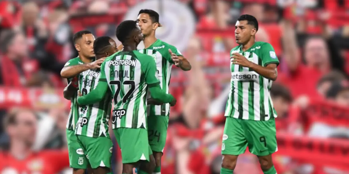 Los jugadores de Atlético Nacional en esta temporada que ha sido para el olvido Foto: Futbolred y AFP y 