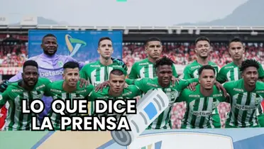 Los jugadores de Atlético Nacional titulares este sábado ante Independiente Santa Fe 