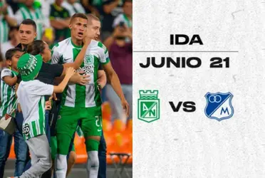 Nelson Deossa desde Atlético Nacional ya palpita la final contra Millonarios FC.