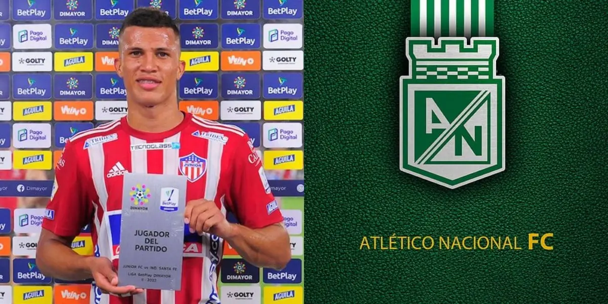 Nelson Deossa en la mira de Atlético Nacional.