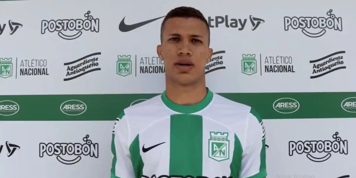 Nelson Deossa rompió el silencio apenas se vistió con la camiseta de Atlético Nacional.