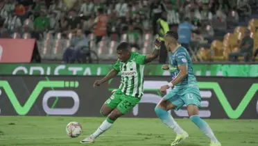 Óscar Perea jugador de Atlético Nacional y uno de los destacados ante Jaguares