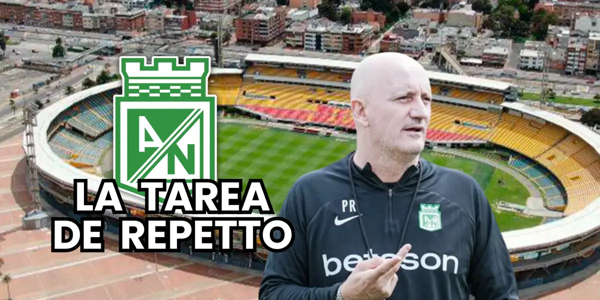 Pablo Repetto, entrenador de Atlético Nacional