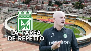 Pablo Repetto, entrenador de Atlético Nacional