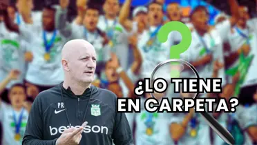 Pablo Repetto, entrenador de Atlético Nacional Foto: AFP y Nacionaloficial