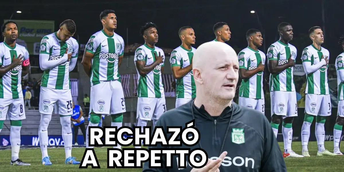 Pablo Repetto, entrenador de Atlético Nacional Foto: Atlético Nacional y Futbolred