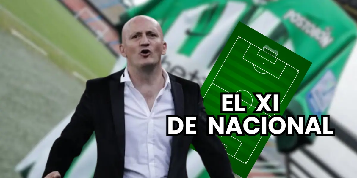 Pablo Repetto, entrenador de Atlético Nacional Foto: Nacionaloficial y Pexels