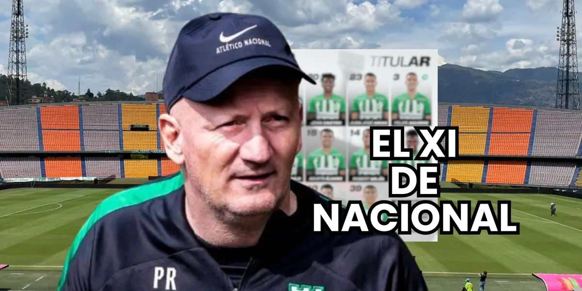 Pablo Repetto, entrenador de Atlético Nacional y Estadio Atanasio Girardot