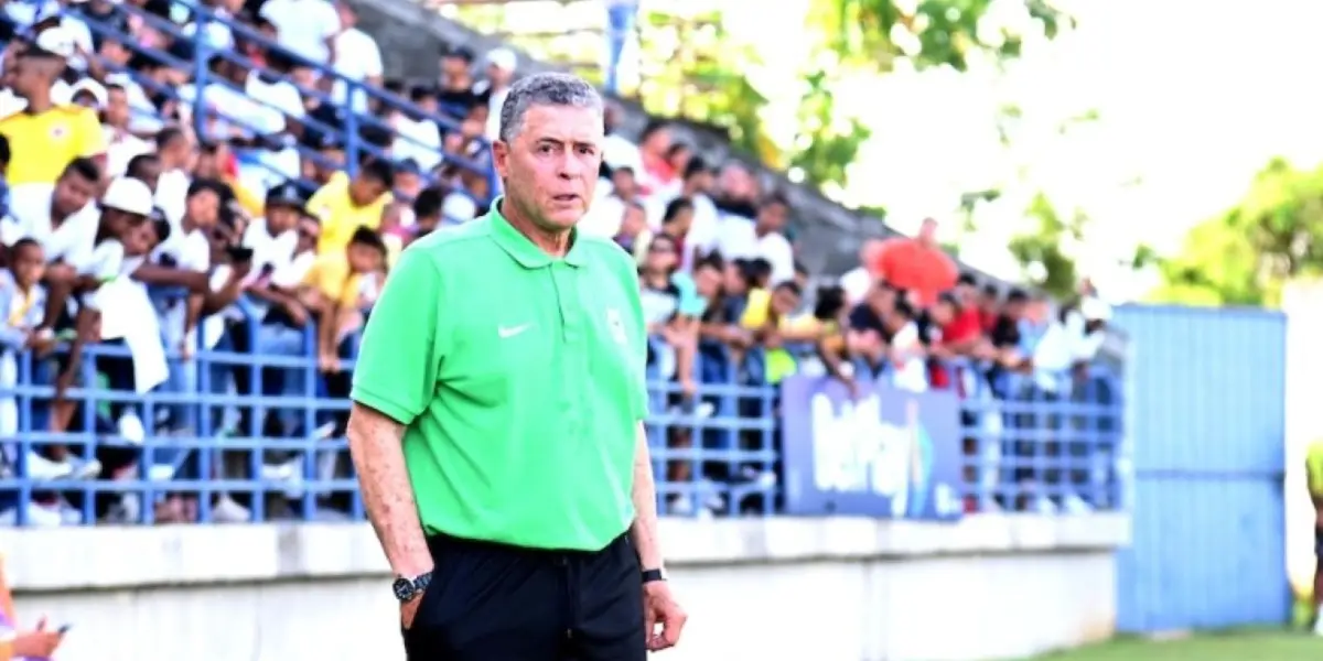 Pedro Sarmiento habló con los medios de comunicación tras el empate ante América de Cali.