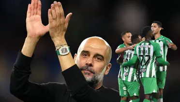 Pep Guardiola, entrenador del Manchester City y Atlético Nacional