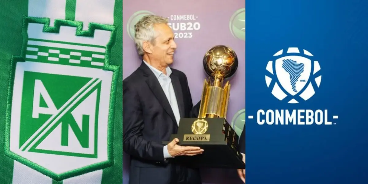 Reinaldo Rueda ex entrenador de Atlético Nacional recibió un premio de la CONMEBOL.