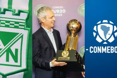 Reinaldo Rueda ex entrenador de Atlético Nacional recibió un premio de la CONMEBOL.